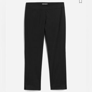 Black Straight Leg Women's Pants Erica Taylor Karen Trousers Classic Office Work